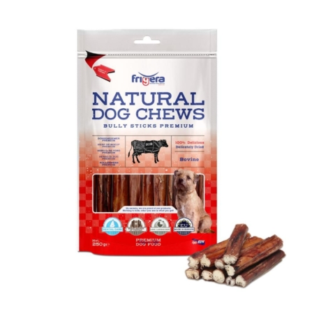 Frigera natural dog chews bully sticks Premium 12 cm. 250 g.
