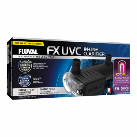 Fluval in-line Uvc clarifier 1500L.