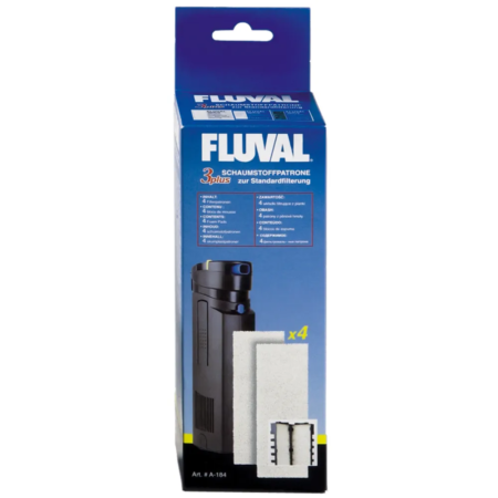 Fluval filtermåtte Fl.3 Plus 4 stk A184.