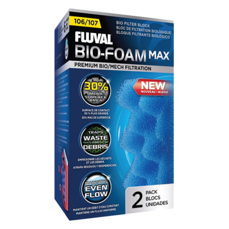 Fluval Bio-foam Max filtermåtte 106/107.