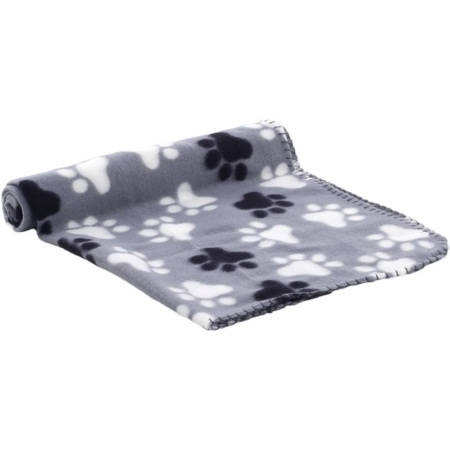 Flamingo Fleecetæppe Esma m. poter, 70x100cm.