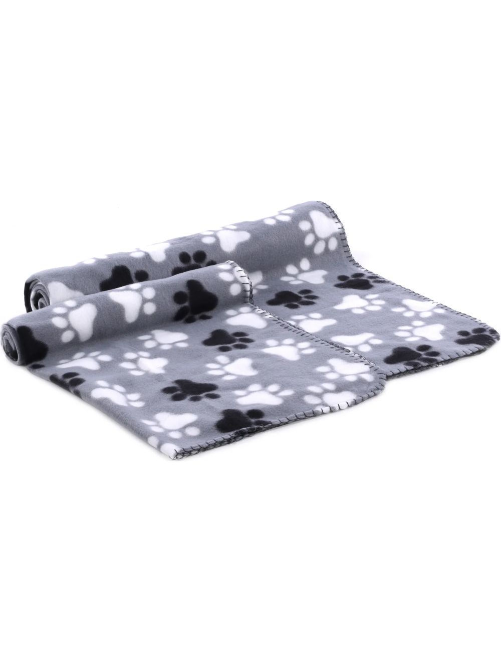 Flamingo Fleecetæppe Esma m. poter, 70x100cm.