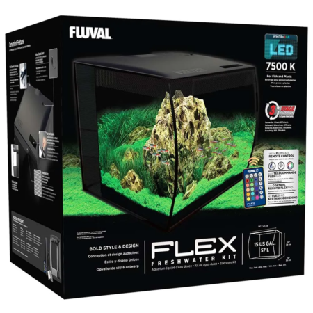 Fluval Flex LED 57L 41x39x39cm 9,5W.