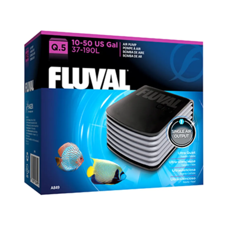 Fluval Luftpumpe Q.5 37-190L.