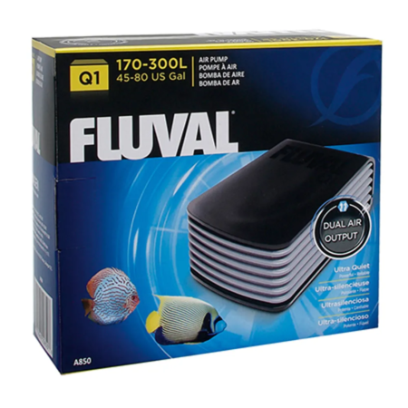 Fluval Luftpumpe Q.1 170-300L.