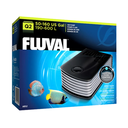 Fluval Luftpumpe Q.2 190-600L.
