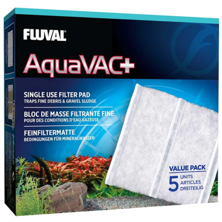 Fluval fint filter til Aqua Vac+ 5 stk.
