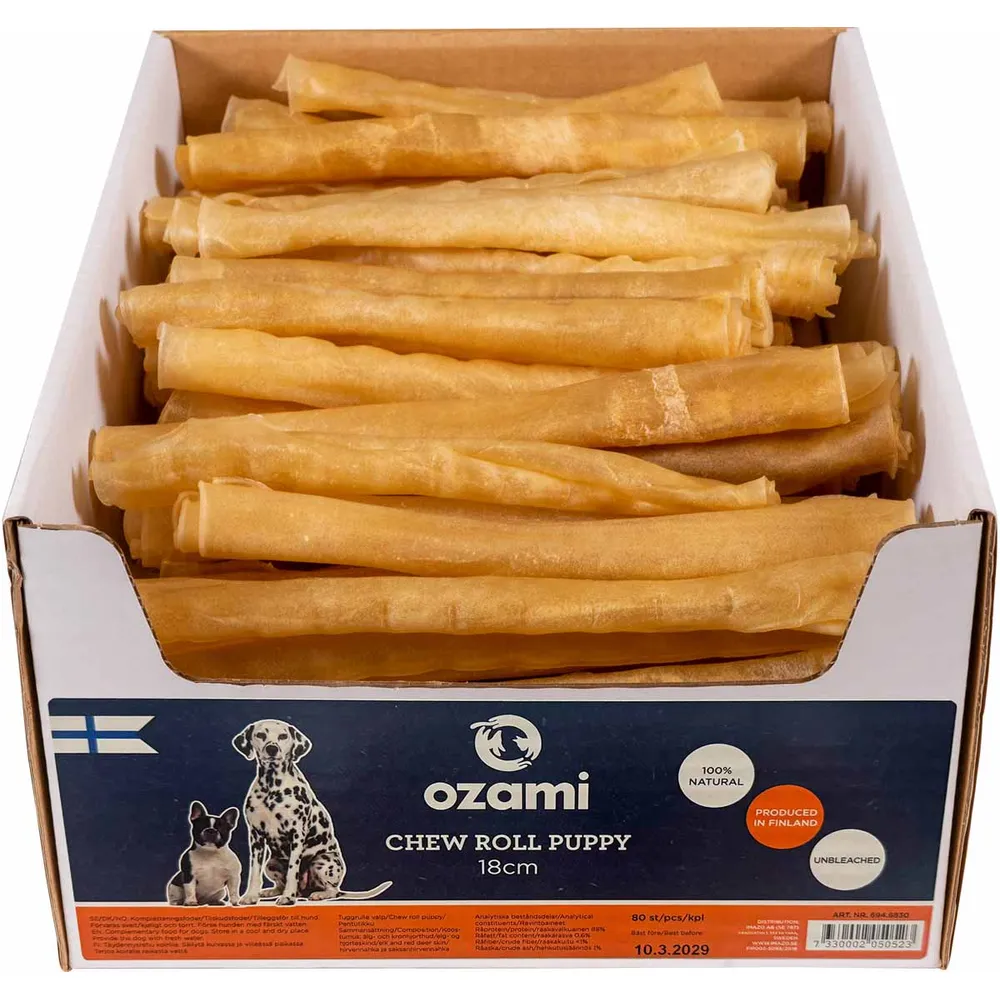 Ozami tyggerulle til hvalp 18 cm.