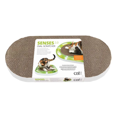 Catit Senses 2.0 Oval Scratcher.