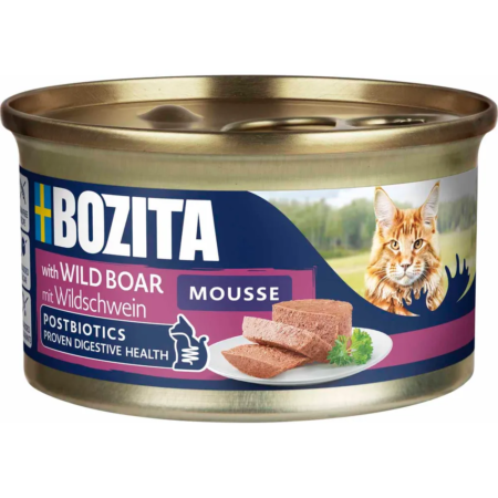 Bozita Mousse vildsvin 85g.