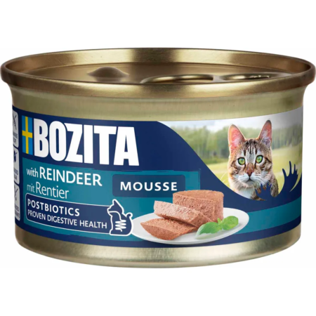 Bozita Mousse rensdyr 85g.