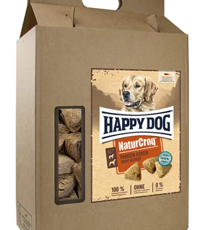 Happy Dog Hundekiks Naturcroq Pansen Ecken 5 kg.