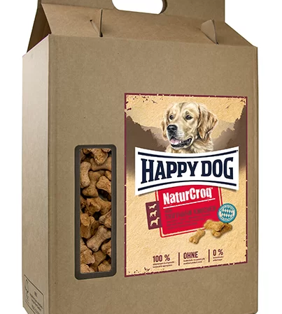 Happy Dog Mini Hundekiks Naturcroq Kalkun 5 kg.