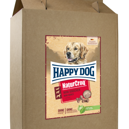 Happy Dog Mini Hundekiks Naturcroq Kalkun 5 kg.
