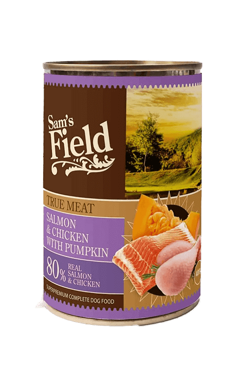 Sams Field True Salmon & Chicken Meat w/ Pumpkin 400g