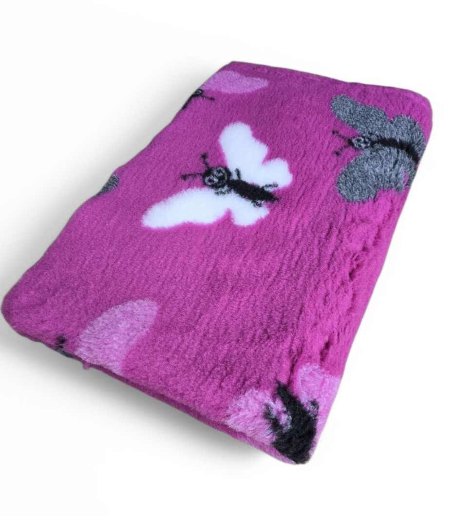 Vetbed - Sommerfugl Magenta - Pink