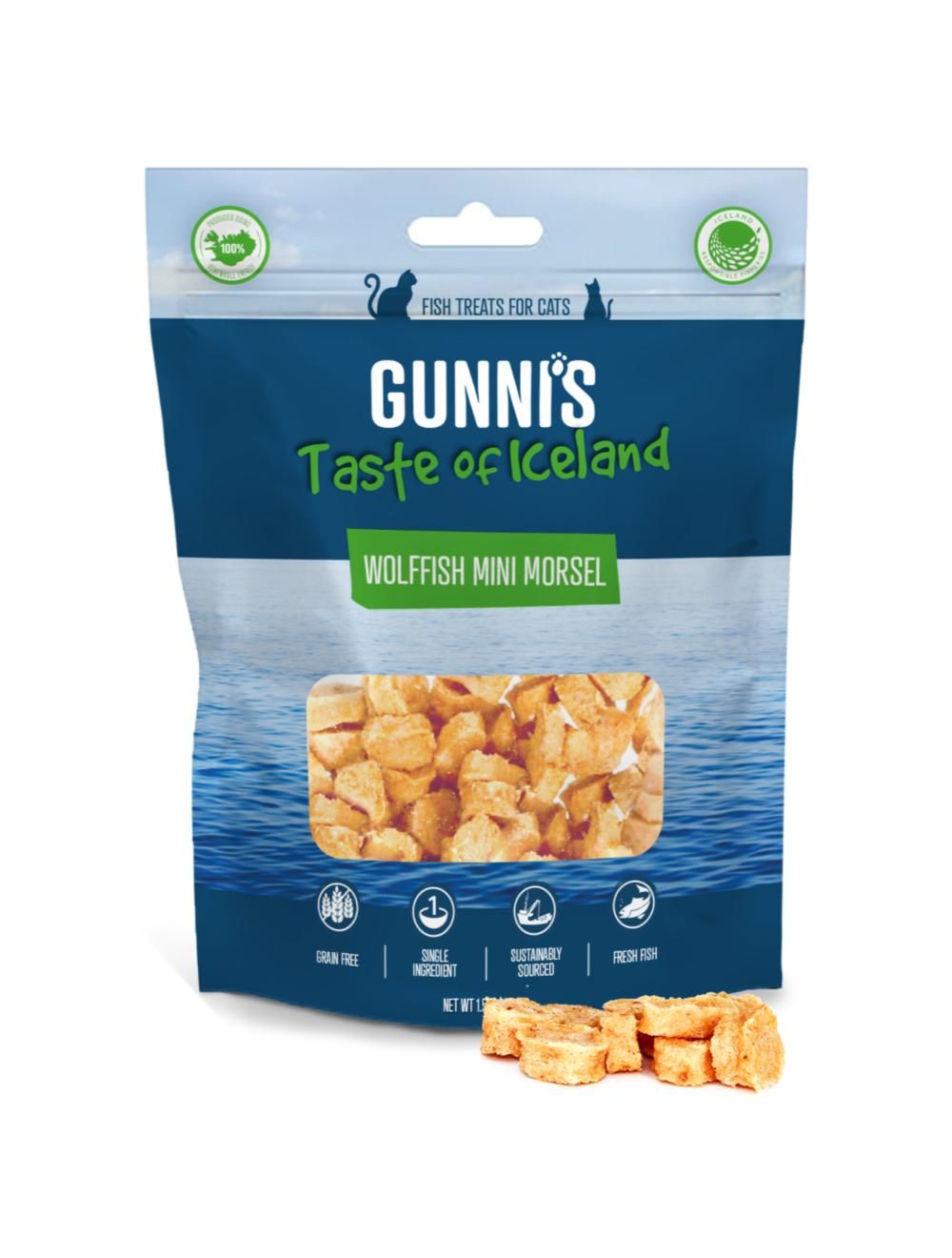Gunnis Mini bidder havkat 42,5g.