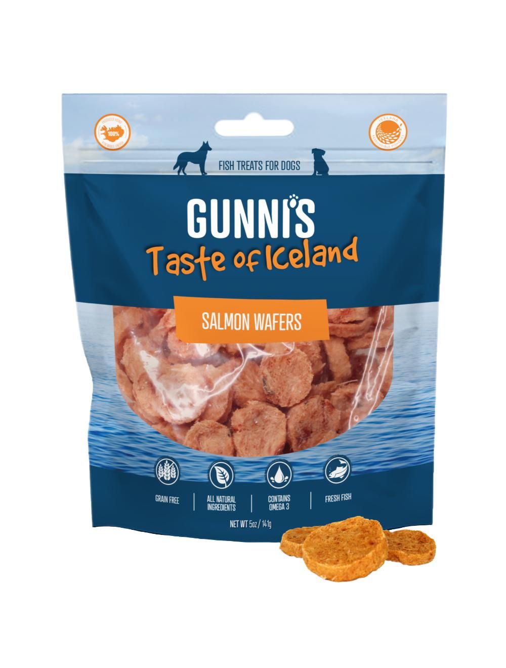 Gunnis Vafler Laks 71g.
