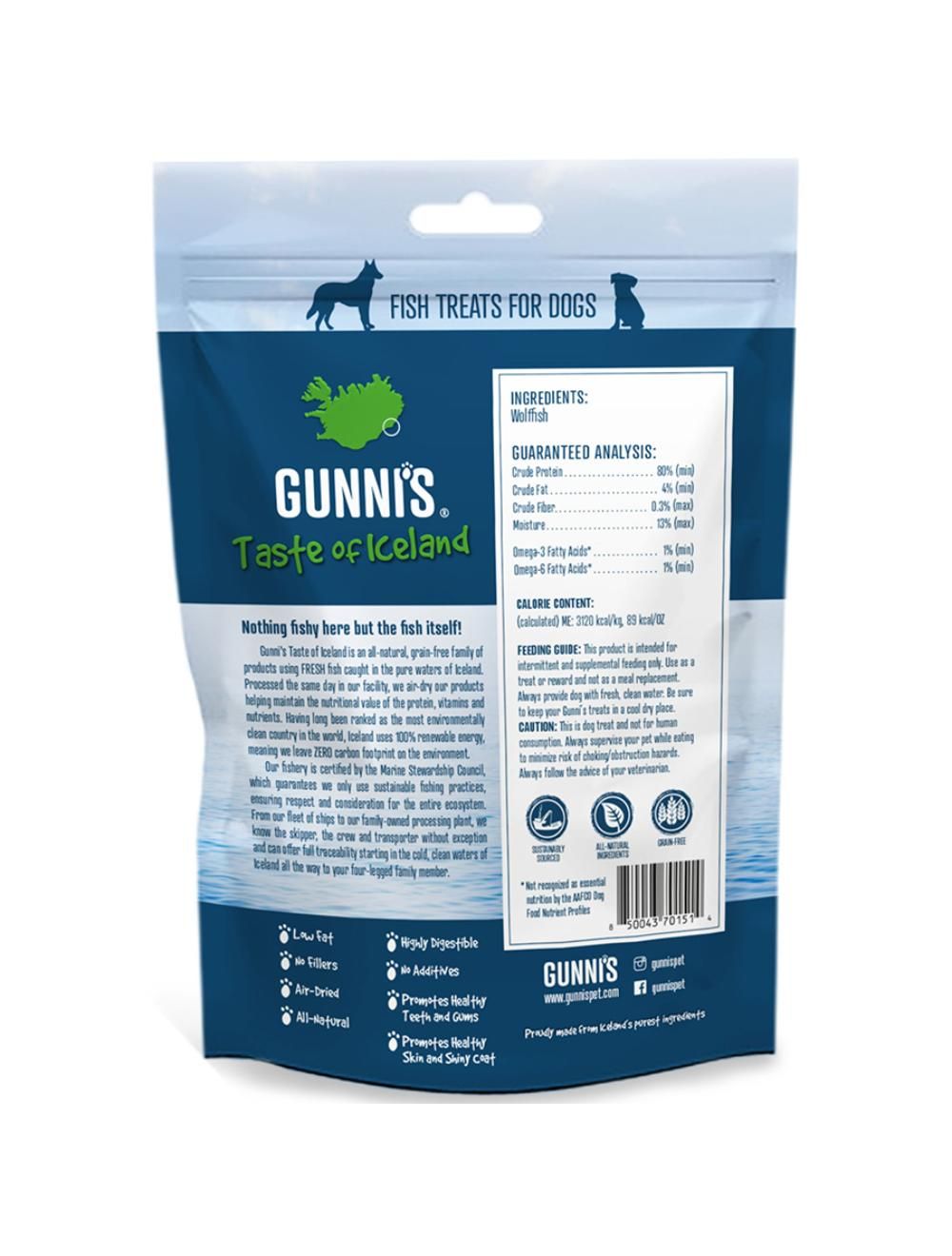 Gunnis Vafler Havkat 71g. - Billede 2