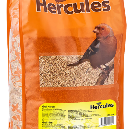 Hercules Gul Hirse Renset 5 kg.