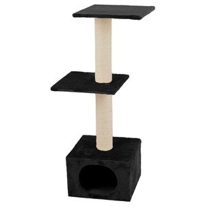 Flamingo Scratch Pole Charbonel Black