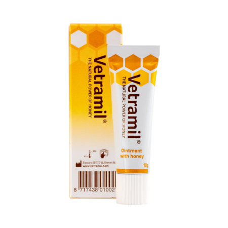 Vetramil sårsalve med Honning 10 g.