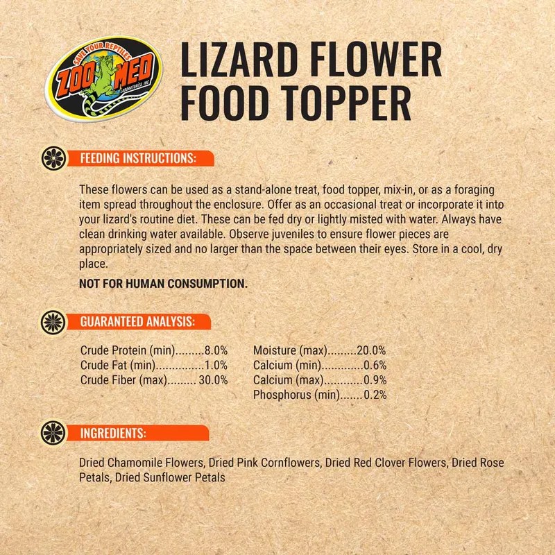 Zoo Med Lizard Flower Blend 40 g.