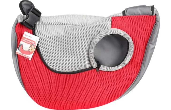 Flamingo Sling Carrier Skip - Red and green - Billede 3