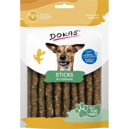 Dokas Sticks med Gurkemeje 105 g.