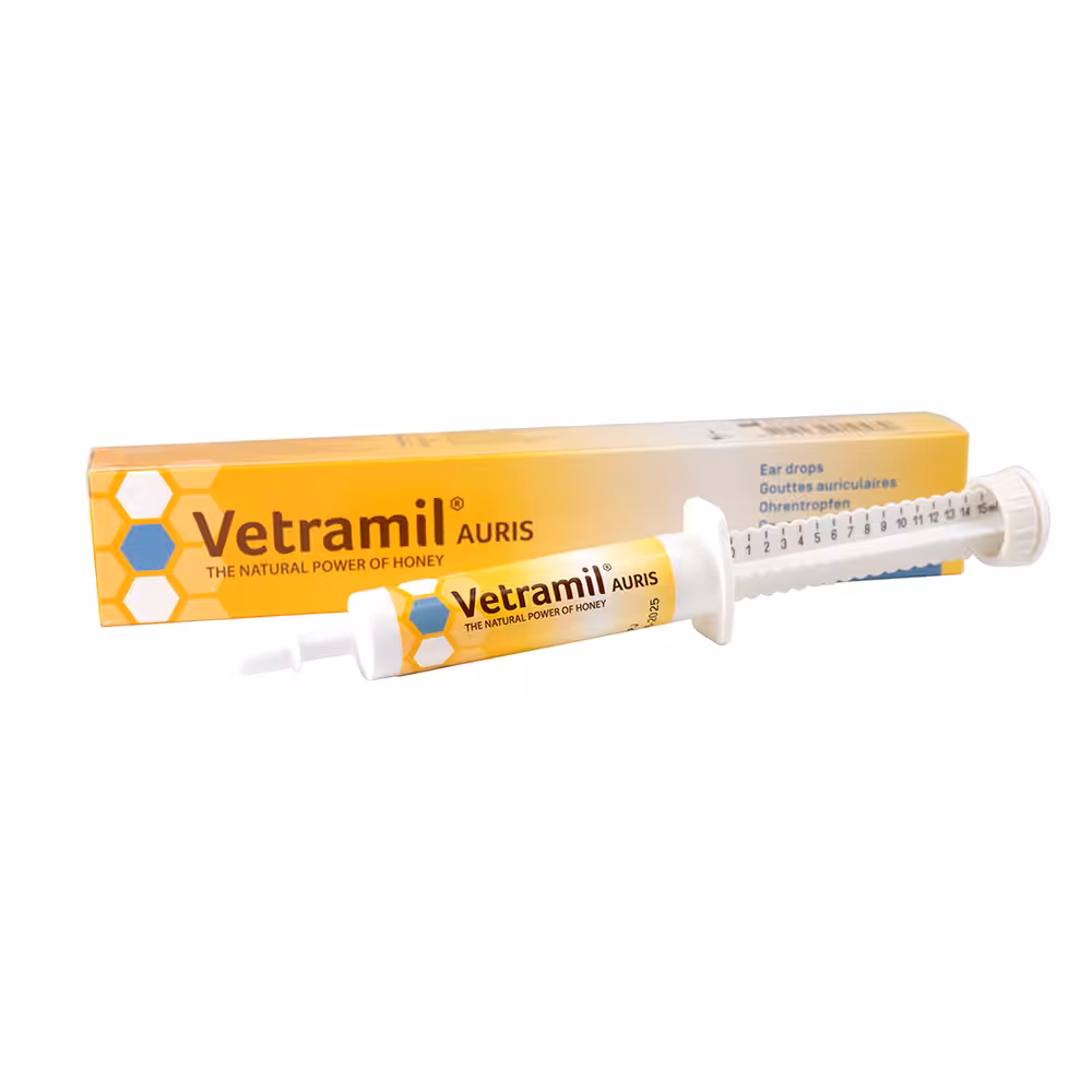 Vetramil Auris Øredråber 15 ml.