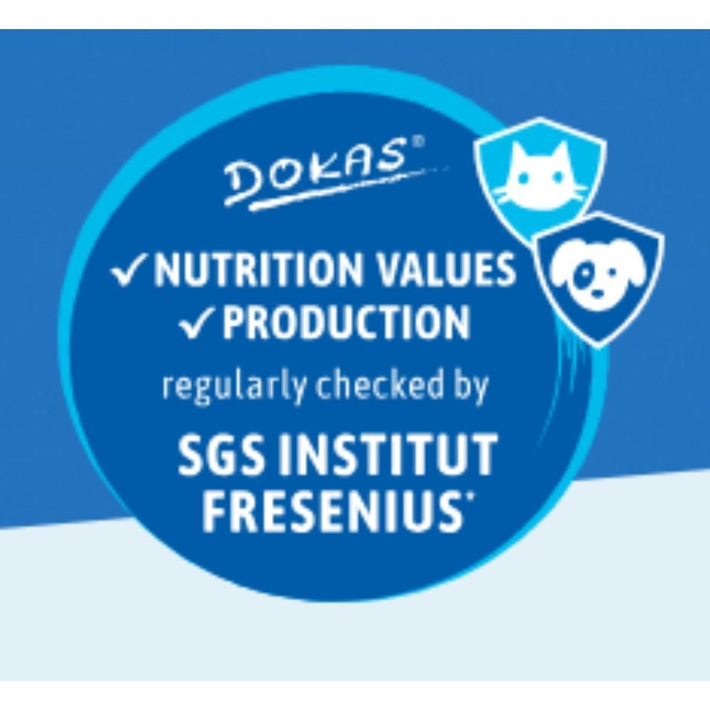 Dokas Kyllingebrysttern med sød kartoffel 150 g.