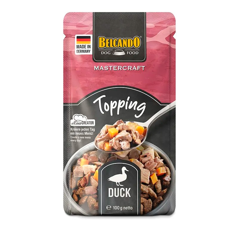 Belcando Mastercraft topping Duck 100 g.