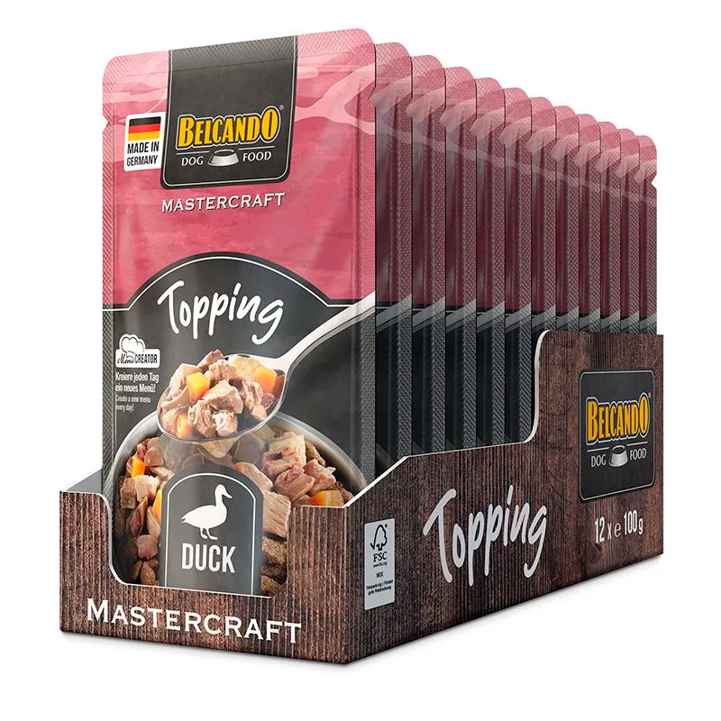 Belcando Mastercraft topping Duck 100 g.
