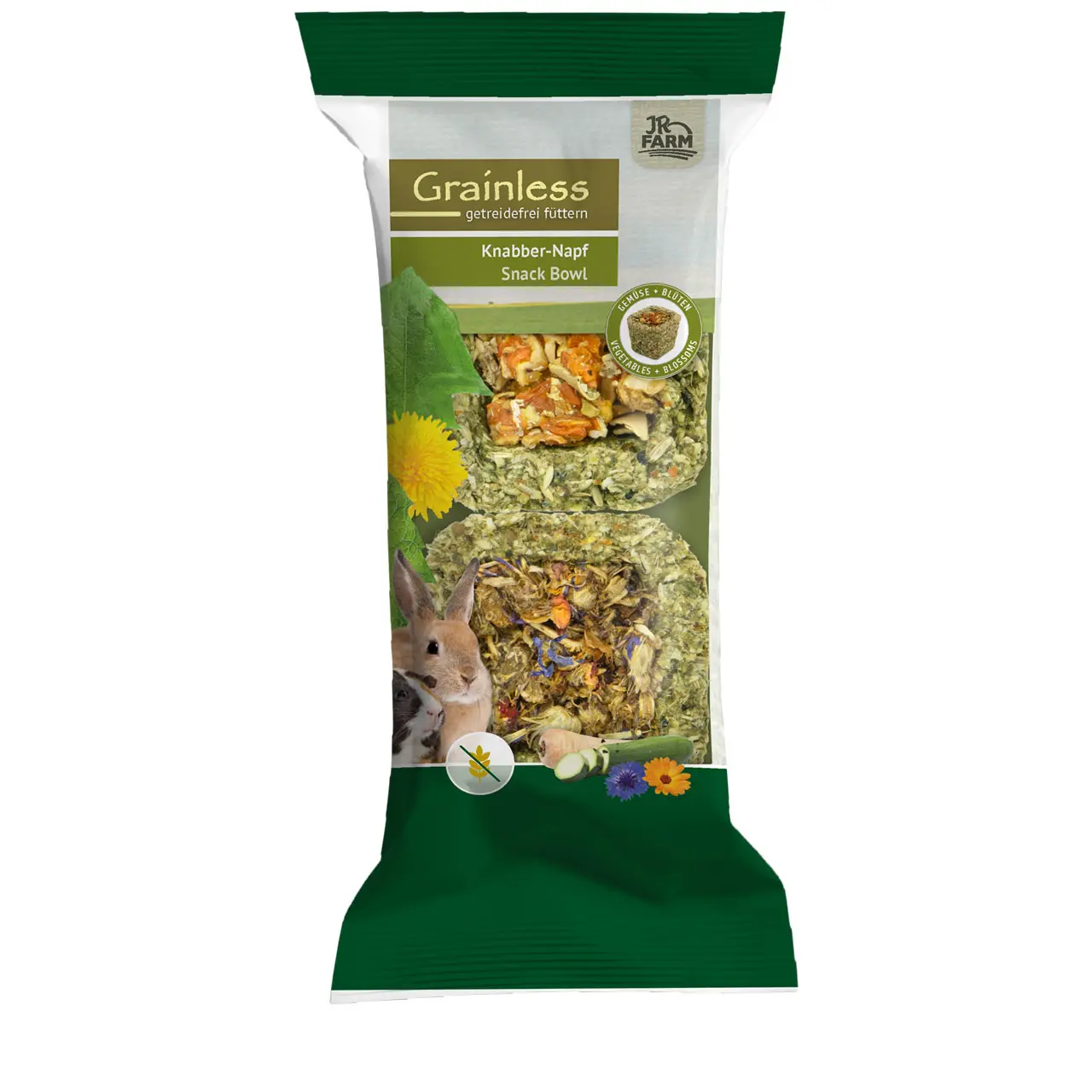 JR Farm Grainless Gnaverskål 2x75 g.