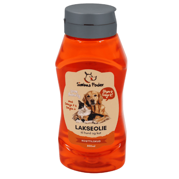 Simbas Foder Lakseolie 500 ml.