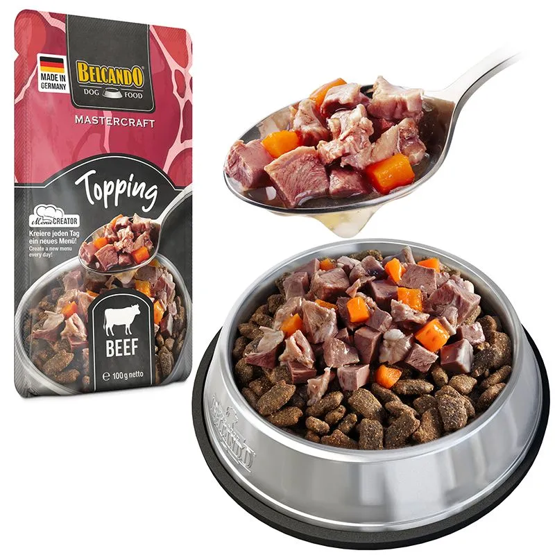 Belcando Mastercraft topping Beef 100 g.