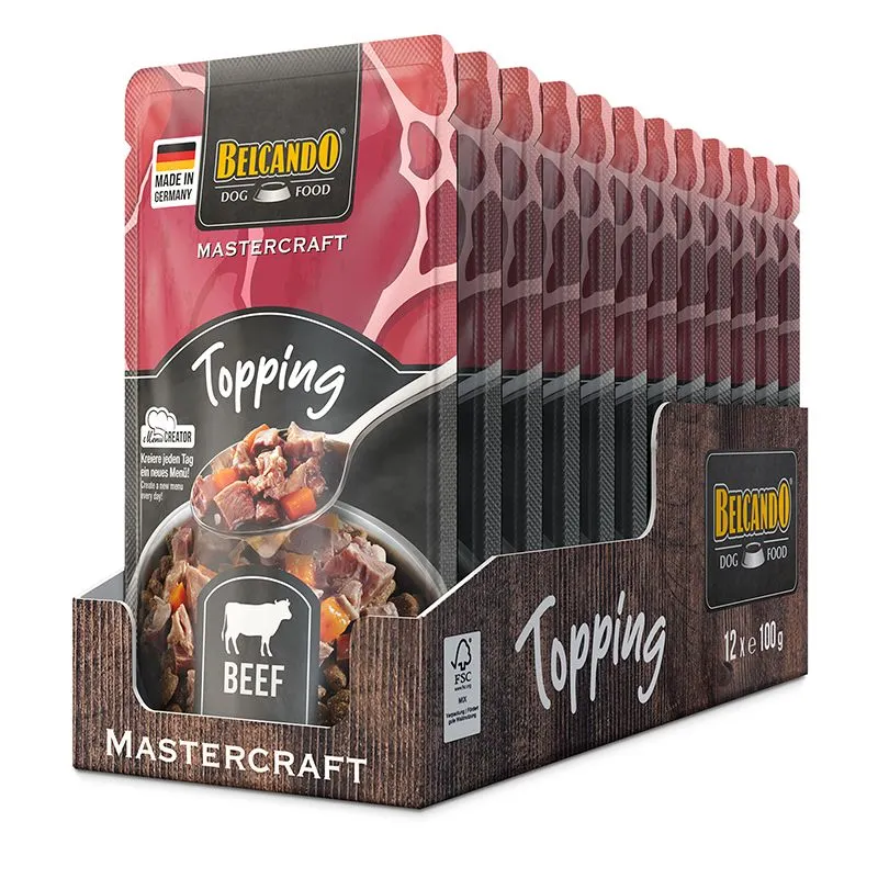 Belcando Mastercraft topping Beef 100 g.