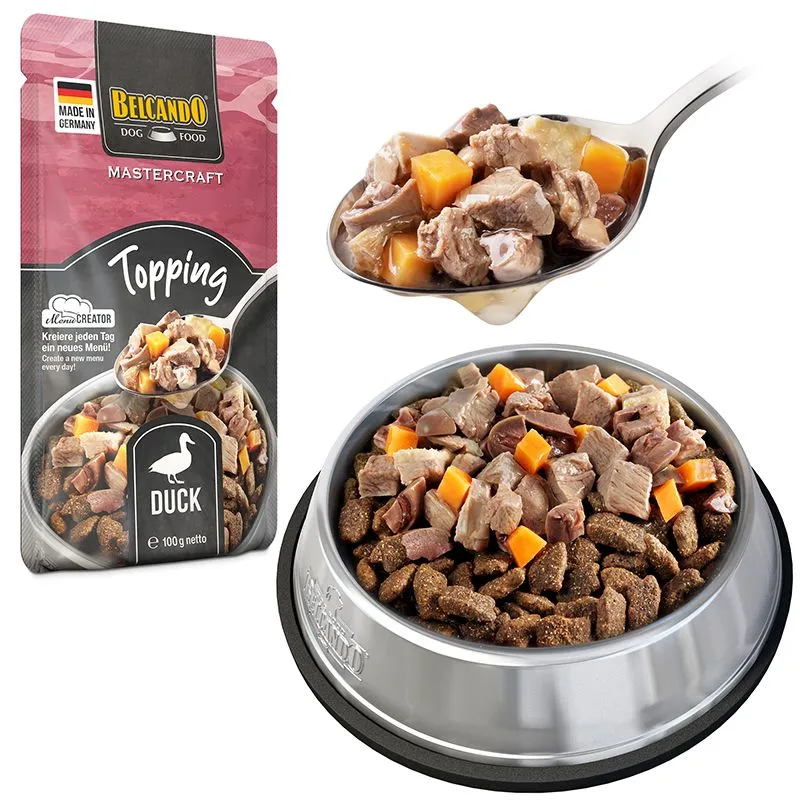 Belcando Mastercraft topping Duck 100 g.