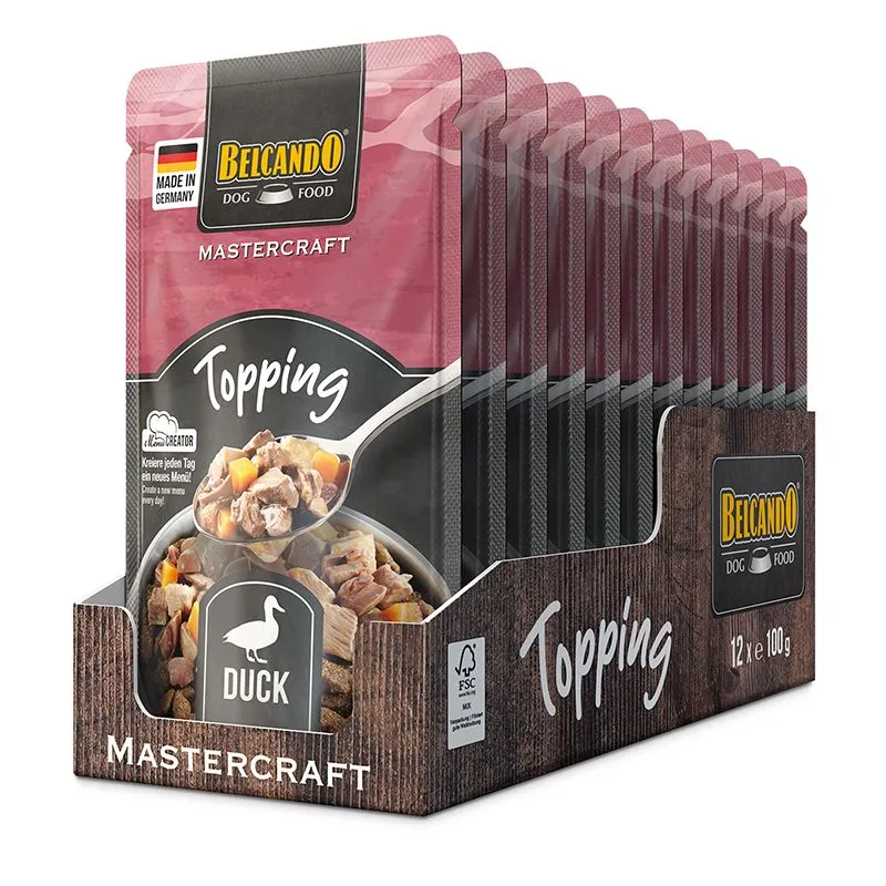 Belcando Mastercraft topping Duck 100 g.