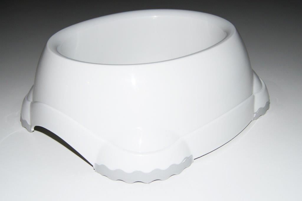 Moderna Smarty Bowl 4 Hvid plastikskål 2200 ml.