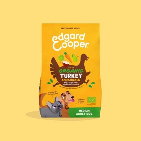 Edgard & Cooper Free-Range Øko Kalkun & Kylling 2,5 kg.
