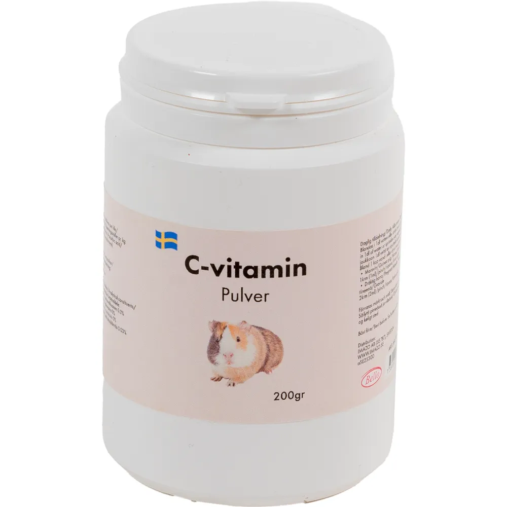 Bello Vitamin C små dyr 200 g.