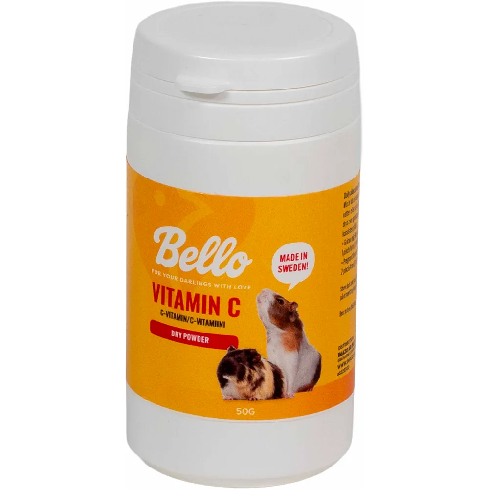 Bello Vitamin C små dyr 200 g.