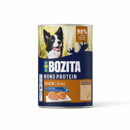 Bozita Dog Pate Duck mono protein 400 g.