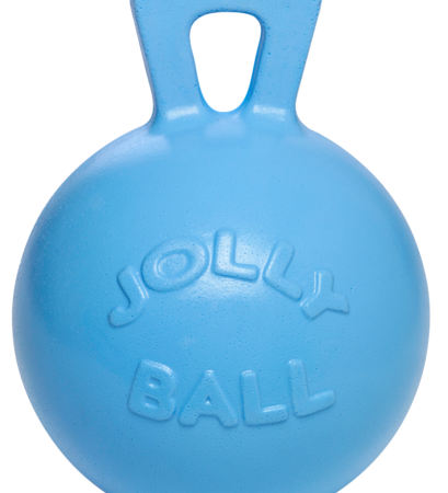 Jolly Ball Lyseblå Blåbær smag 25cm.