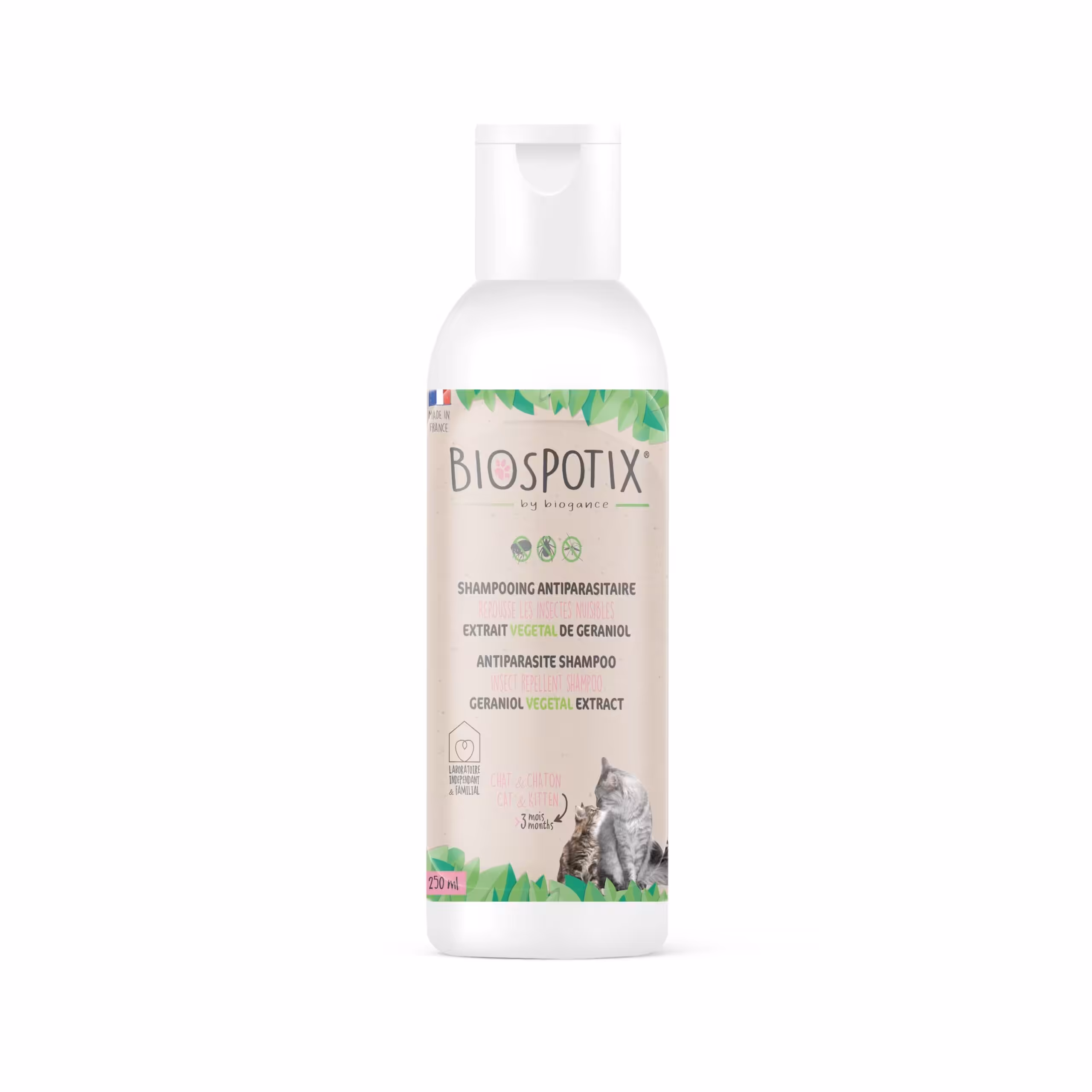 Biogance Biospotic Anti-Parasit Shampoo - kat, 250 ml.