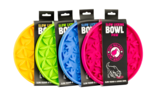 Kiwi Walker Lick Mat Flower/Paw Mini
