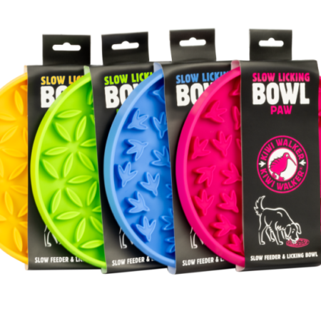 Kiwi Walker Lick Mat Flower/Paw Mini