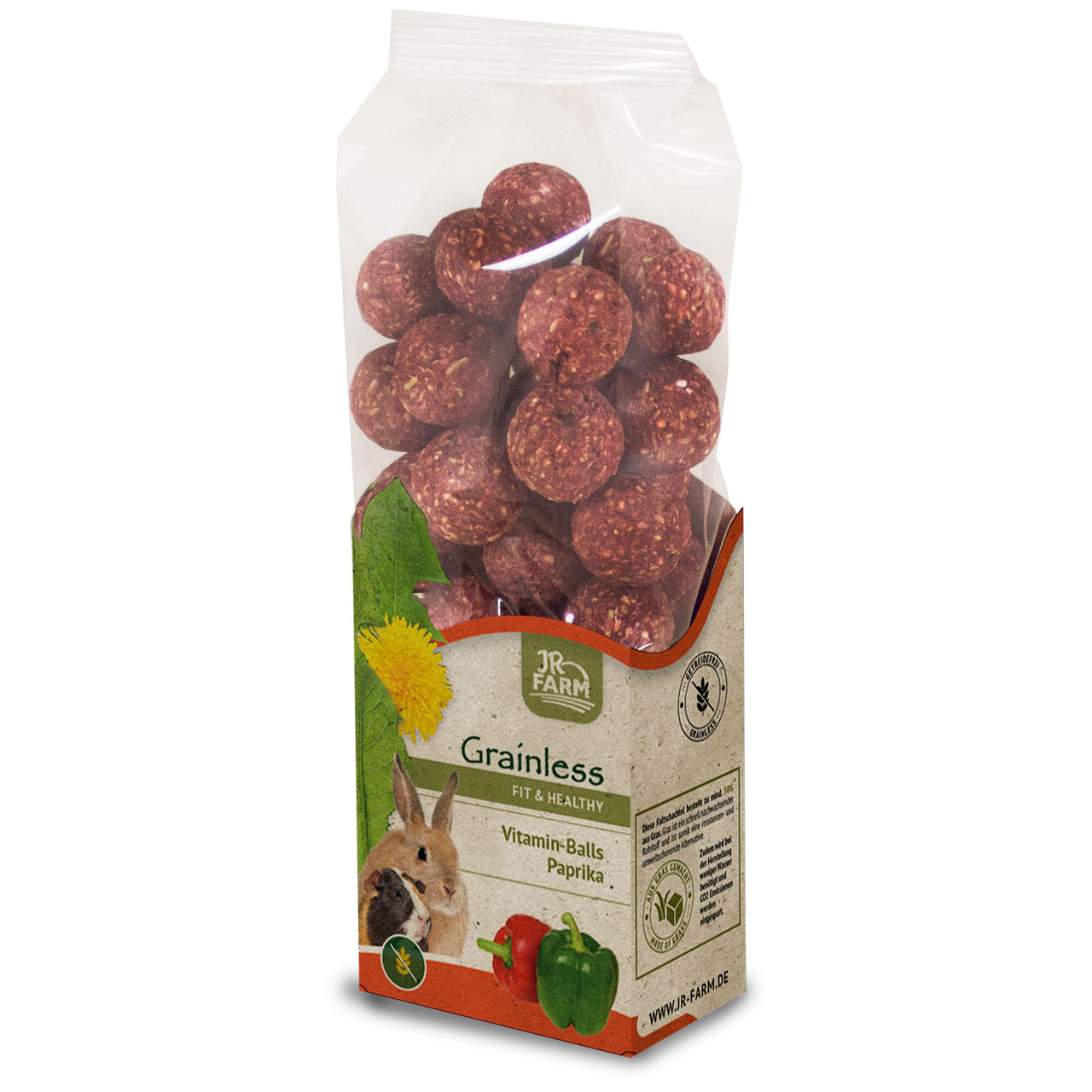 JR Grainless Health - Vitaminkugler Peberfrugt 150g Spar 50 % MHT. Juli 2026