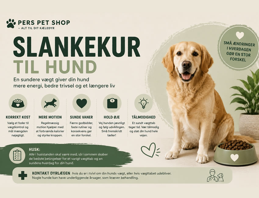 lav slankekur til din hund med slanke hundefoder